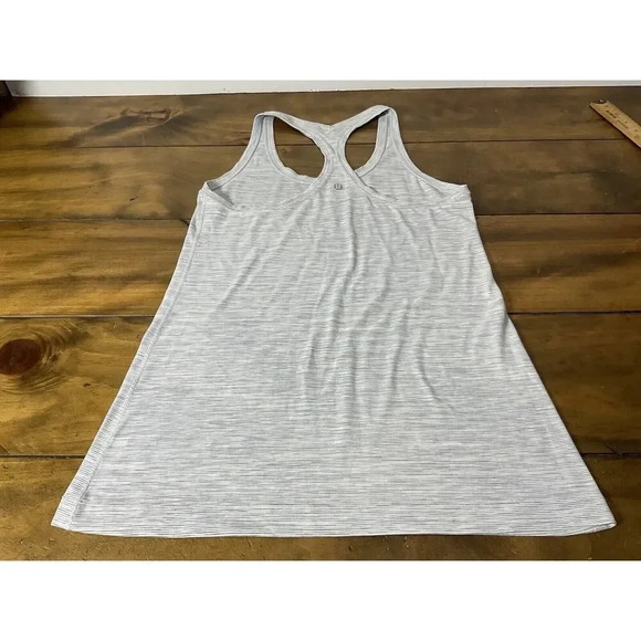 Lululemon Cool Racerback Gray Tank Top - Picture 4 of 6
